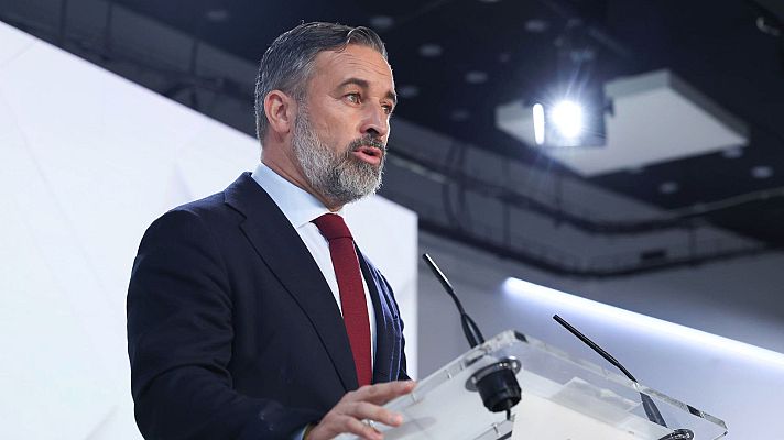Informativo 24h - Abascal confirma la "voluntad" de Vox de pactar con el PP para "proteger al Senado" de los acuerdos de la izquierda