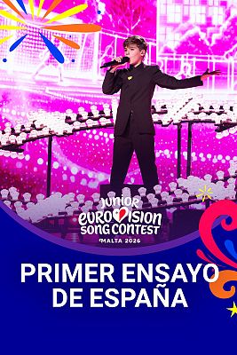 Eurovisión Junior - Clip en exclusiva del primer ensayo de Lucas Paulano (España)