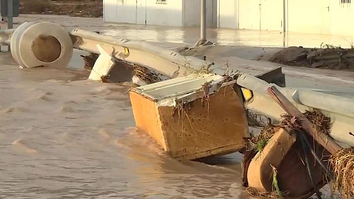 Noticias Andalucía - El paso de la dana Adam no da tregua en Almería:  recuperar la normalidad tras un fin de semana de complicaciones