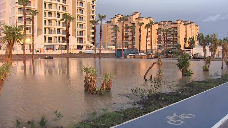 Efectos de la dana Adam en la Región de Murcia