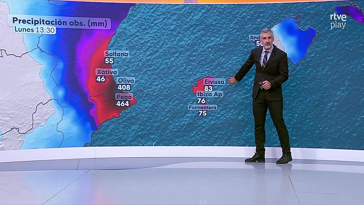 El tiempo - Chubascos y tormentas fuertes en Andalucía y el litoral de la Comunidad Valenciana