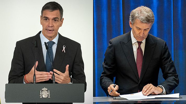 Telediario 1 - Los partidos entran en la precampaña del 29N