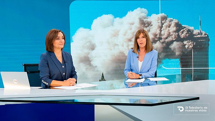 Telediario 2 - El 11-S, unos atentados que vimos en directo en uno de los Telediarios más largos de la historia