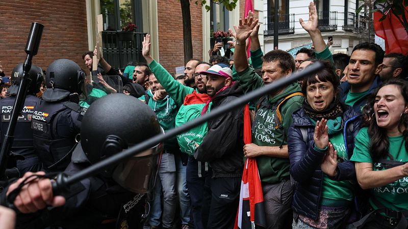 Cuarto día de huelga de docentes en la Comunidad de Madrid