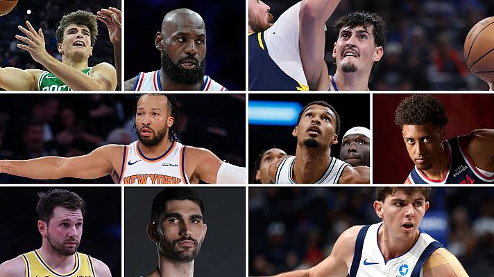 Teledeporte - Aldama, Mara, González, De Larrea y Miller: cinco españoles en la nueva temporada de la NBA