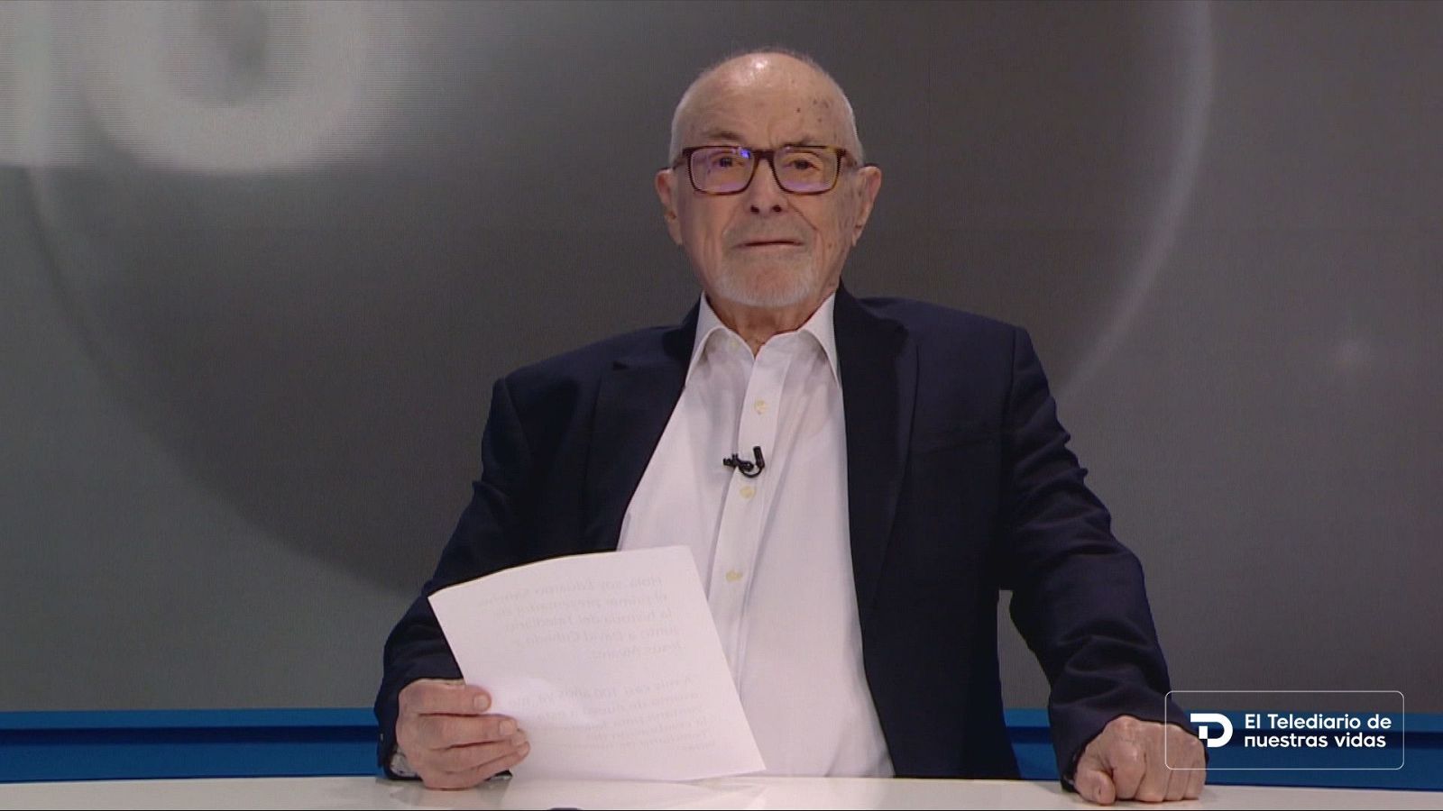 Eduardo Sancho, primer presentador del Telediario, regresa con 100 años