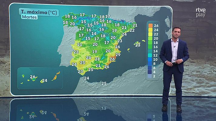 El tiempo - Chubascos y tormentas, muy fuertes y persistentes en Cataluña y en el El Hierro
