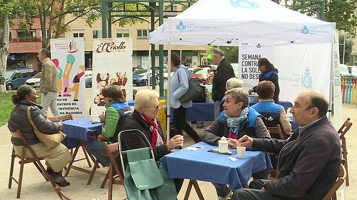 Noticias Aragón - Semana contra la soledad: cafés con mayores para evitar su aislamiento social