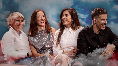 Al cielo con Paloma del Río, Ana Torrent, María León y Javier Giner