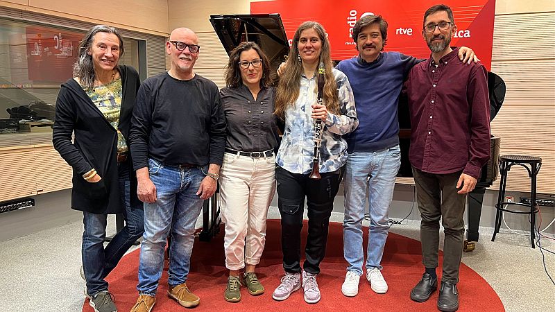 Lara Díaz, clarinete y clarinete bajo; Marco Pastor, violín y Juan Francisco Vicente, piano