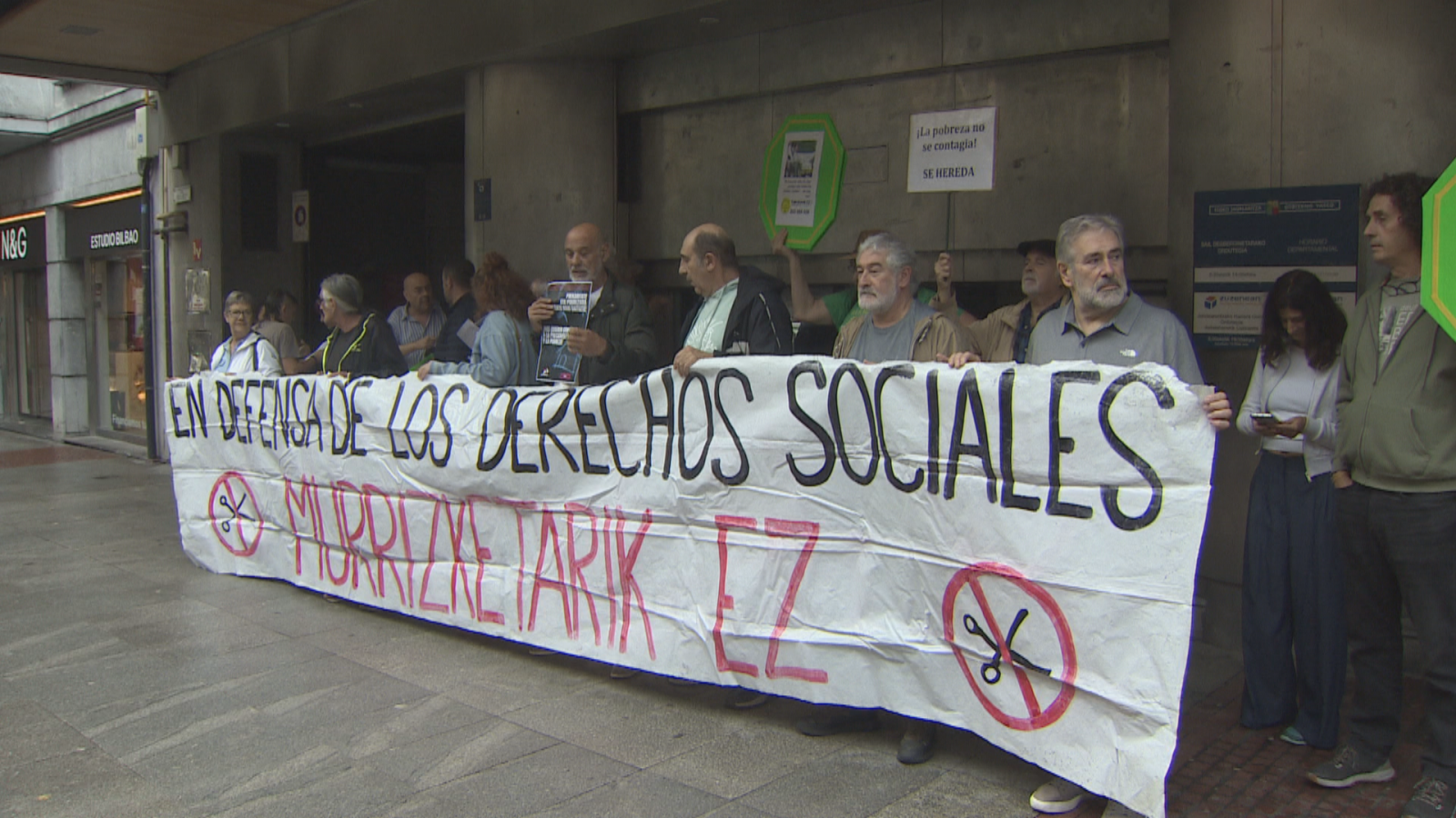 Diversos actos han conmemorado en Euskadi el día contra la pobreza