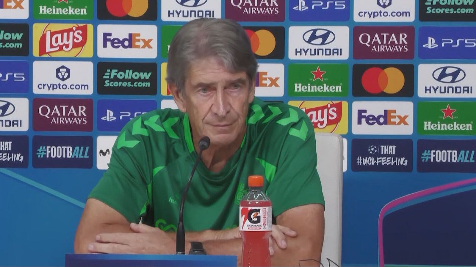 Pellegrini: "Tenemos las armas para intentar ganar en casa"