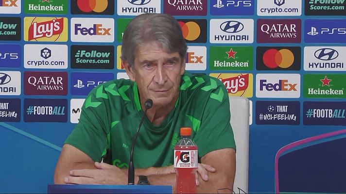 Fútbol - Manuel Pellegrini: "Quizá lo que haya que mejorar es la relación entre árbitro y VAR"