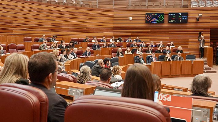 Noticias de Castilla y León - El rifirrafe entre Mañueco y Martínez del último pleno se centra en el 29N