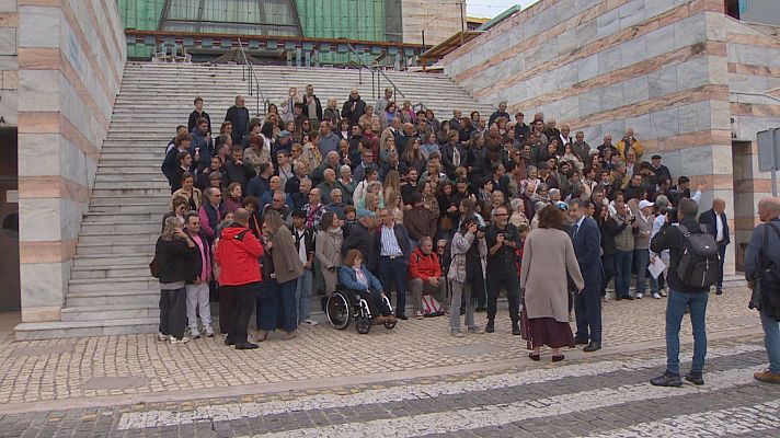 TeleCantabria - Los descendientes de los heladeros pasiegos regresan a Cantabria: "Es un homenaje a nuestros antepasados"