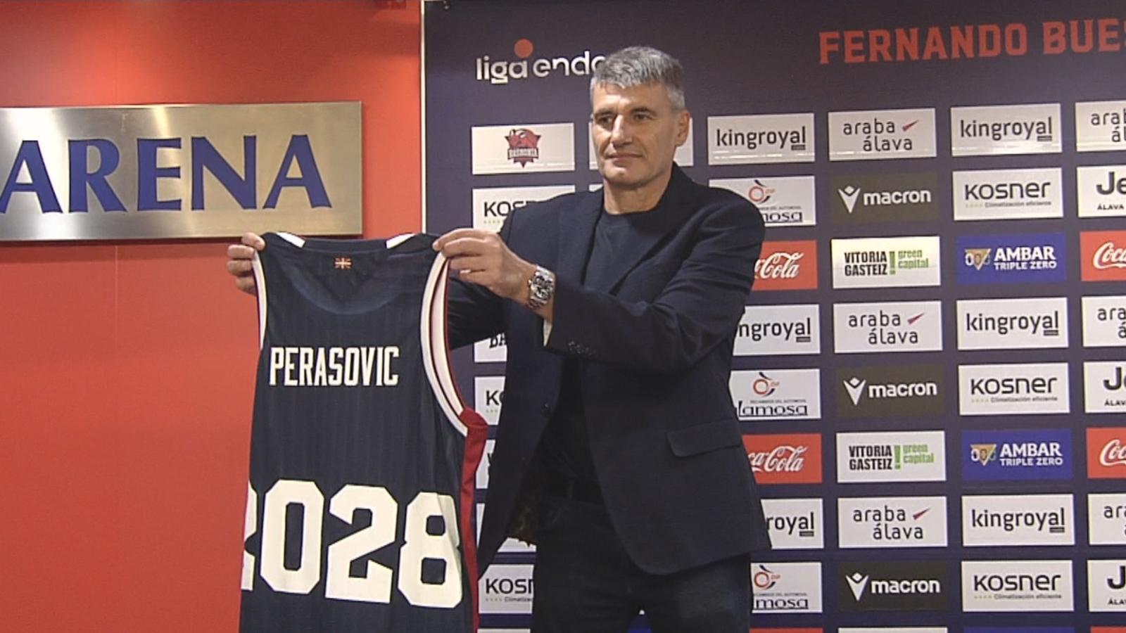 Perasovic ha sido presentado como nuevo técnico del Baskonia