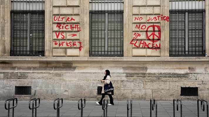 Telediario 1 - Protestas en Europa: Lecornu promete un despliegue "masivo"