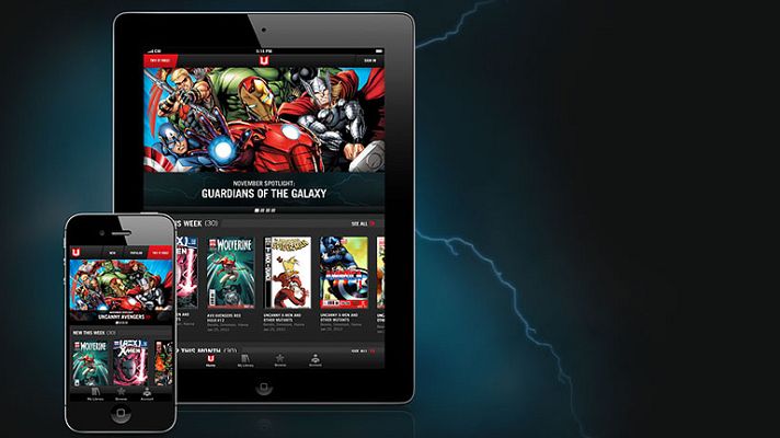 La tarde en 24h - Los superheróes Marvel se pasan al formato digital