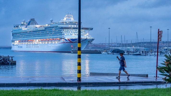 El tiempo - Las lluvias ponen en riesgo a las islas canarias más occidentales