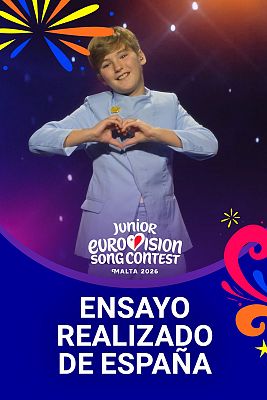 Eurovisión Junior - Ensayo realizado de Lucas Paulano