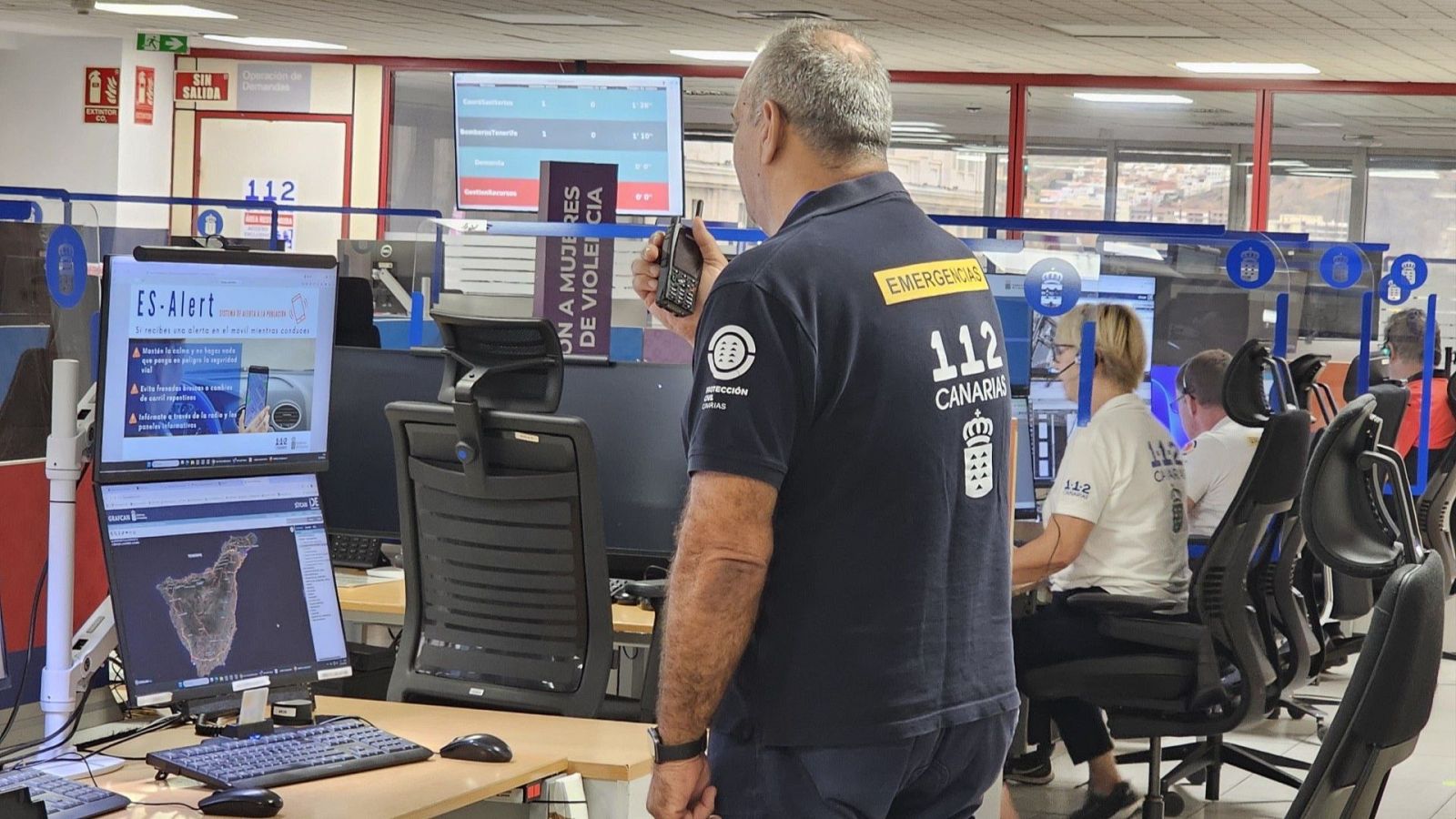 Tenerife ensaya un segundo simulacro de erupción del Teide
