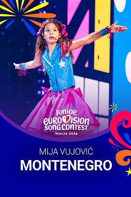 Eurovisión Junior - Montenegro: Mija Vujovic canta "Muzika Nas Spaja"
