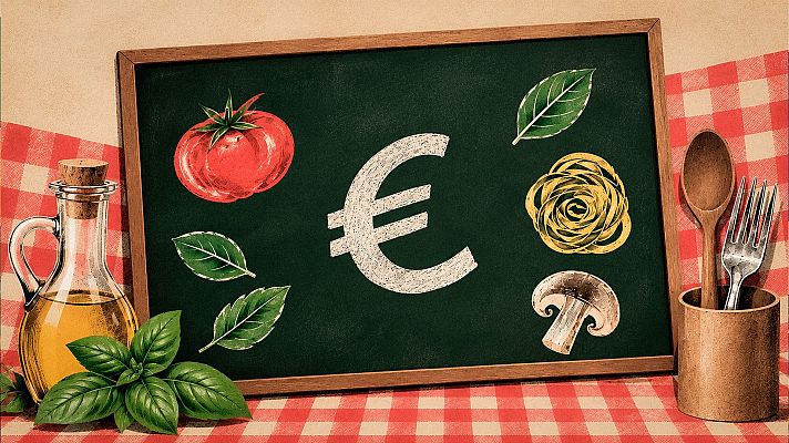 Telediario 2 - El menú del día roza los 15 euros de media