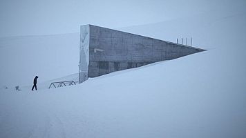 La B�veda Global del d�a despu�s guarda el futuro de la humanidad en Svalbard