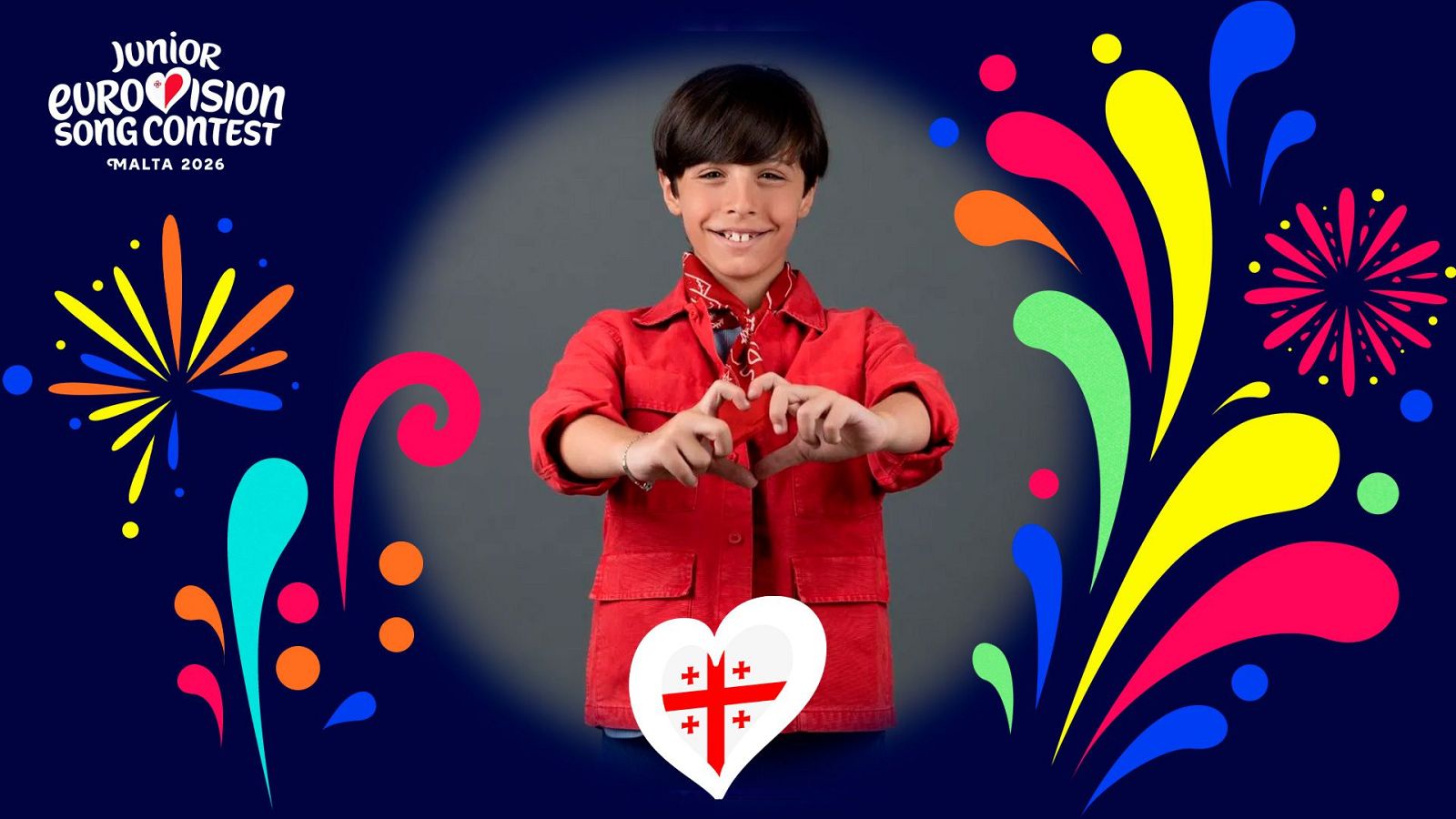 Davit Lomidze representa a Georgia en Eurovisión Junior 2026