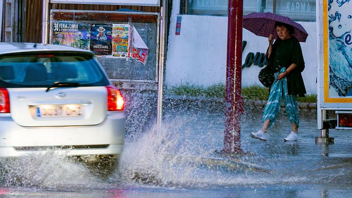El tiempo - El tiempo - Lluvia en el noroeste y Pirineos, viento muy fuerte en Cantábrico y Ampurdán