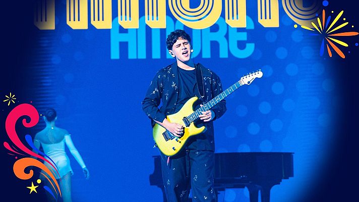 Eurovisión Junior - Italia: Matteo Trullu canta "Che Cos'è l’Amore?"