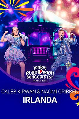 Eurovisión Junior - Irlanda: Caleb Kirwan & Naomi Gribben cantan "Níos Láidre"