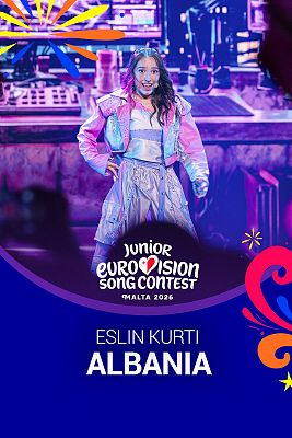 Eurovisión Junior - Albania: Eslin Kurti canta "Kërce Me Mua"