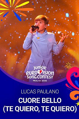 Eurovisión Junior - España: Lucas Paulano canta "Cuore Bello (Te Quiero, Te Quiero)"