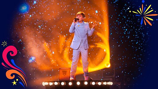As� ha sido la emocionante actuaci�n de Lucas Paulano: segundo puesto en Eurovisi�n Junior 2026