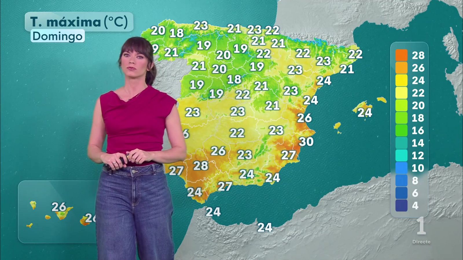 El tiempo en la Comunitat Valenciana 23/10/26