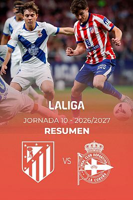 Resúmenes de LaLiga - Atlético - Deportivo: resumen del partido de la 10ª jornada de Liga | Primera