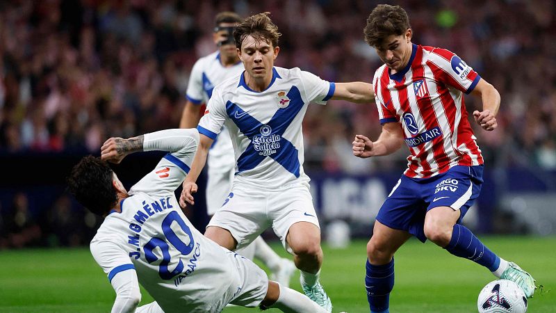 Julián Álvarez, en el Atlético-Deportivo