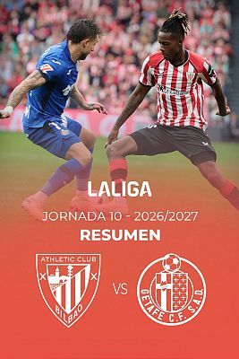 Resúmenes de LaLiga - Athletic - Getafe: resumen del partido de la 10ª jornada de Liga | Primera