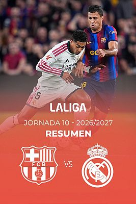 Resúmenes de LaLiga - Barcelona - Real Madrid: resumen del partido de la 10ª jornada de Liga | Primera
