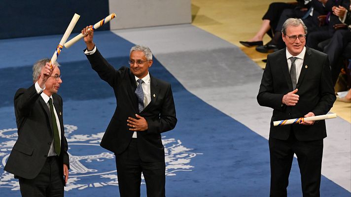Telediario 2 - Emoción y reivindicación en los Premios Princesa de Asturias