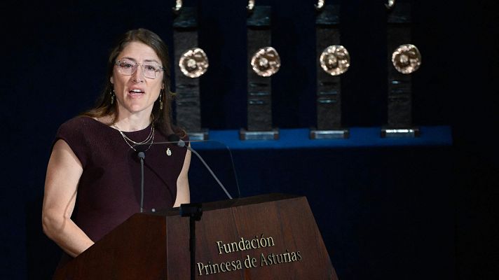 Telediario 2 - La astronauta Christina Koch, Princesa de Asturias de la Concordia 2026: "Ahora veo lo especial que es todo"