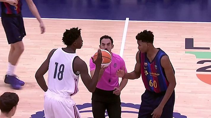 Baloncesto en RTVE - Liga U-22. 5ª jornada: Real Madrid - Barça Atlétic