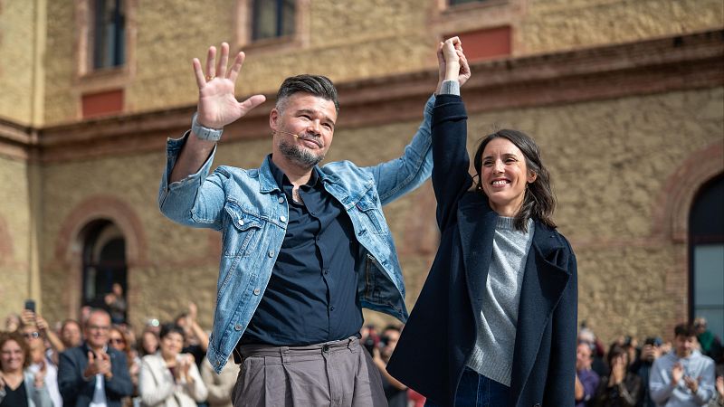 Rufián y Montero llaman a "someter al PSOE desde su izquierda": "El frente somos nosotros"