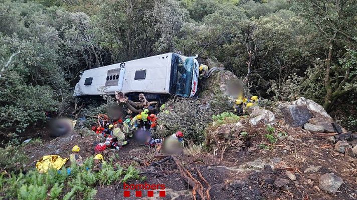 Fin de semana 24h - Más de 80 heridos en un accidente de autobús en Barcelona