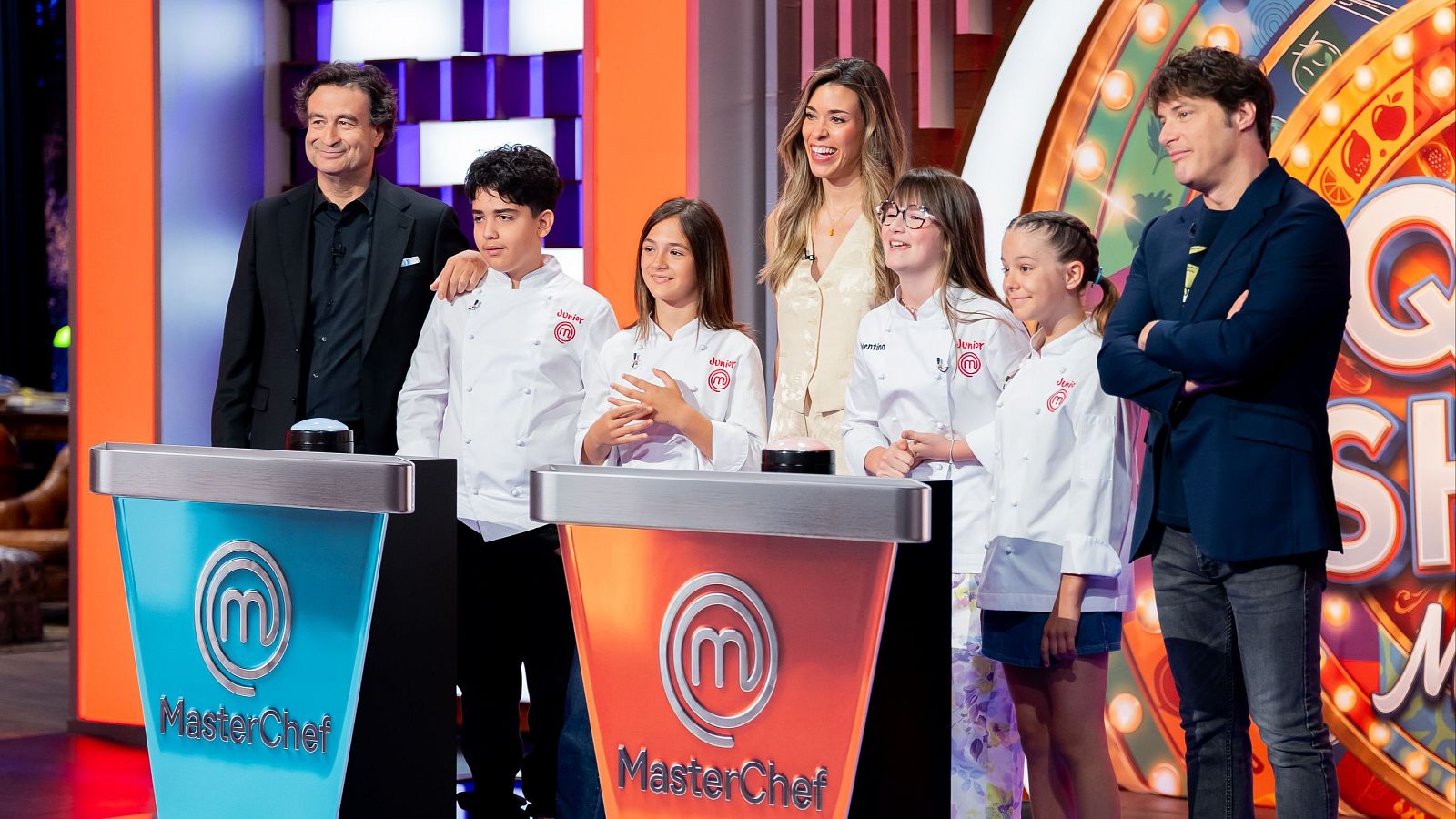 Valentina, Martina, Lucía y Marce de MasterChef Junior