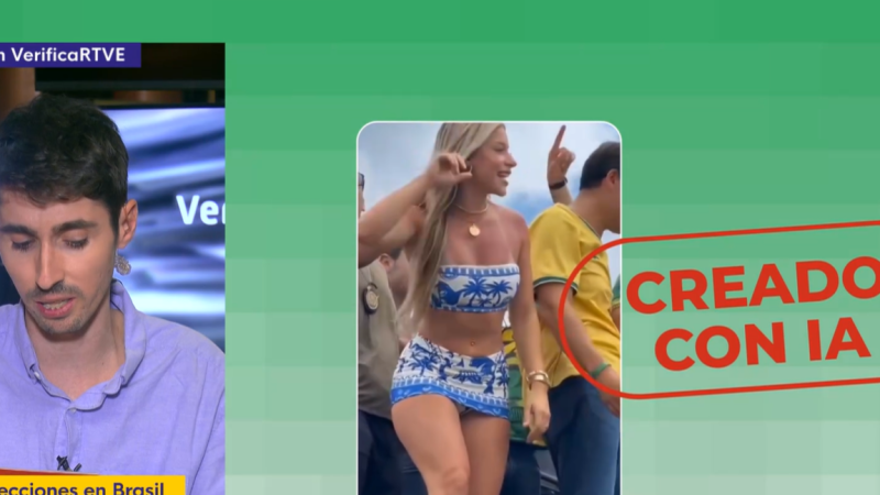 VerificaRTVE: el uso de la IA en la campaña de Brasil