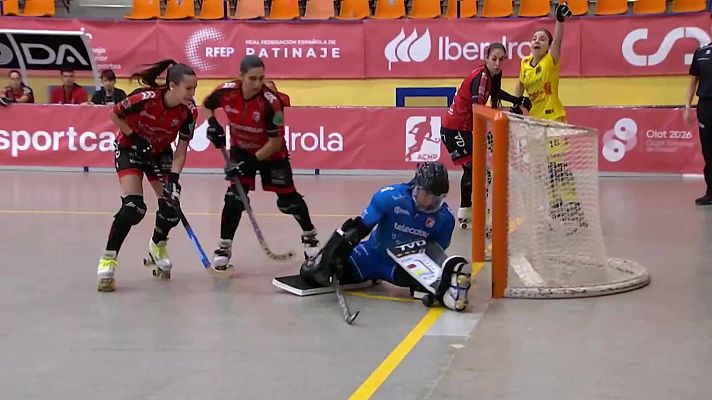 Hockey sobre patines - Supercopa de España Femenina. Final: CP Vila-Sana Coop d'Ivars - Telecable Hockey Club
