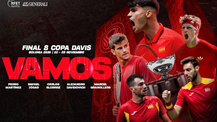 Alcaraz, Davidovich, Granollers, Mart�nez y J�dar, el equipo para la Final a 8 de la Copa Davis