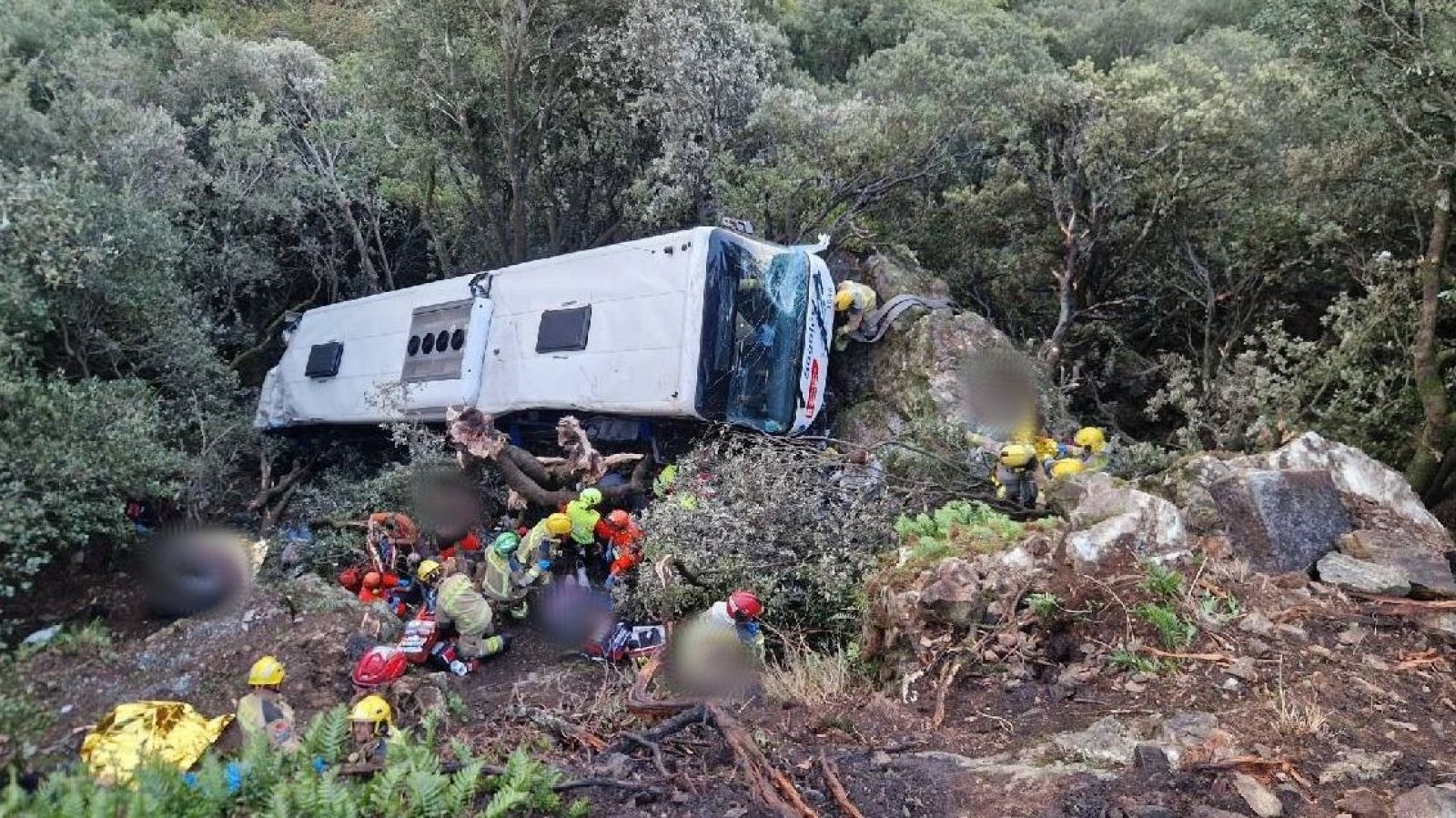 Investigan exceso de viajeros de pie en autobús de Fogars